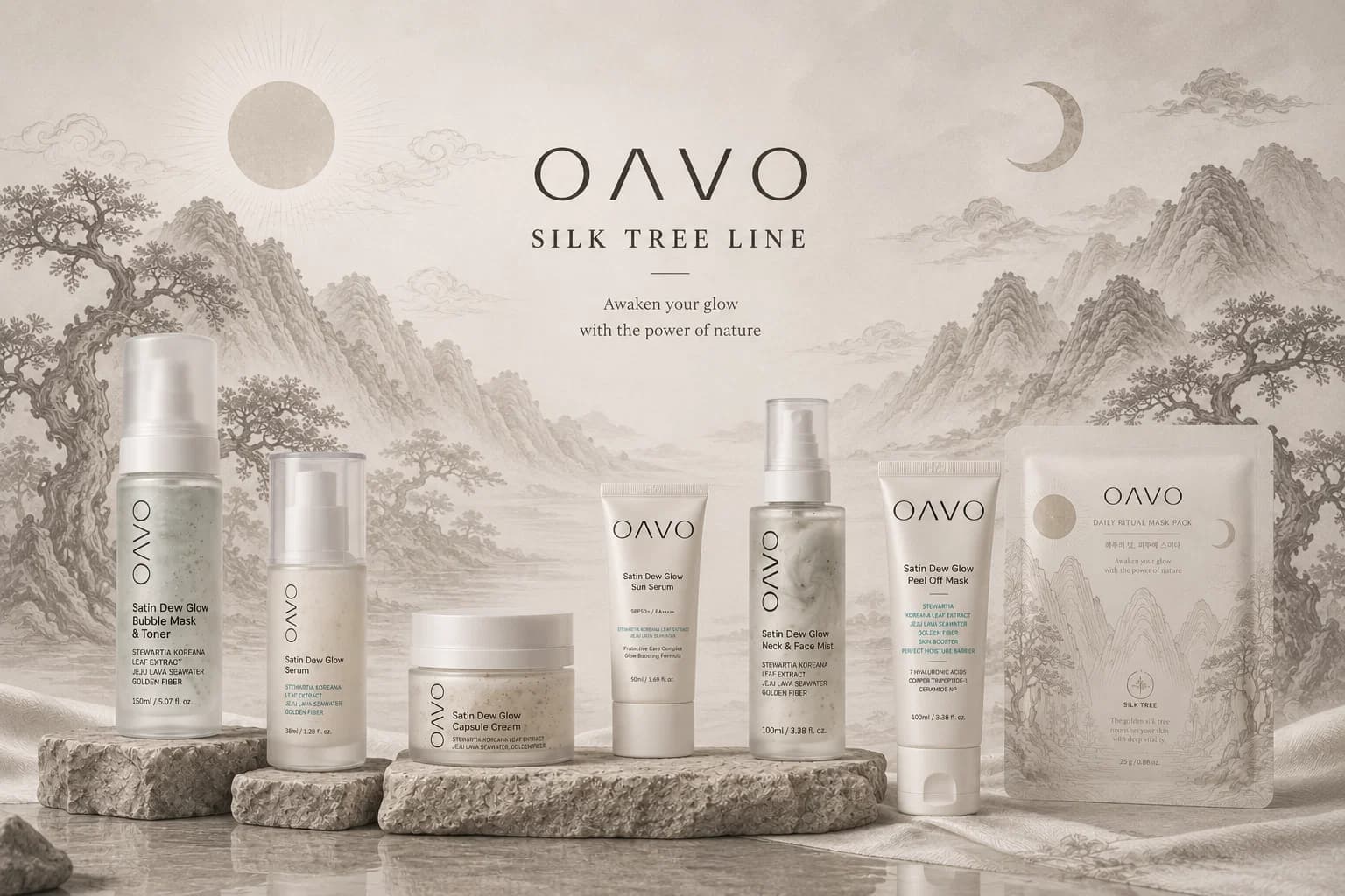 OAVO KOREA Silktree: OAVO's Signature Skincare wholesale