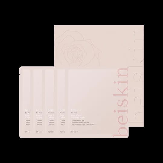 rose water collagen mask