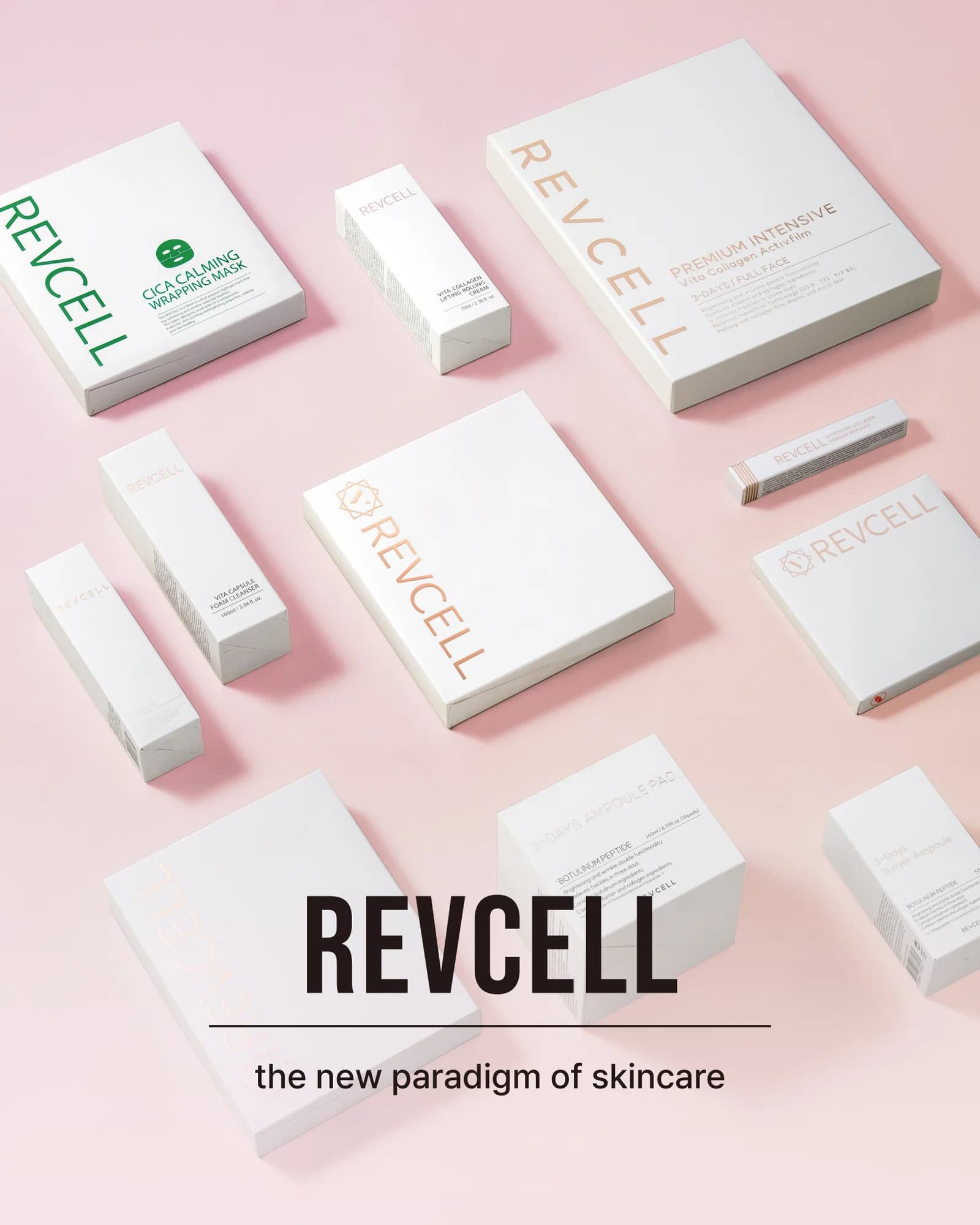 Revcell A science-driven, high-density cosmetics brand wholesale