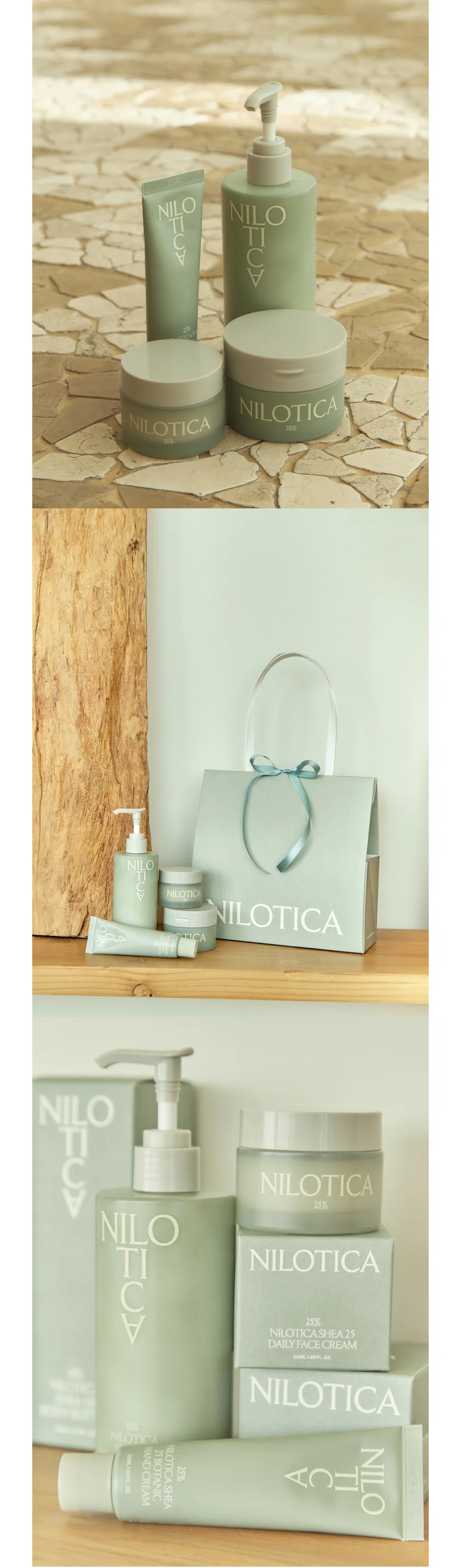 Nilonica Botanical lifestyle, Crafted with Shea Butter wholesale